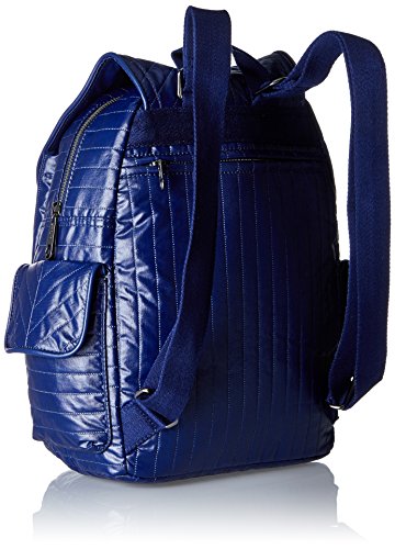 Kipling - City Pack S, Mochilas Mujer, Blau (Shiny Blue), 27x33.5x19 cm (B x H T)