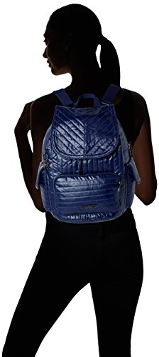 Kipling - City Pack S, Mochilas Mujer, Blau (Shiny Blue), 27x33.5x19 cm (B x H T)