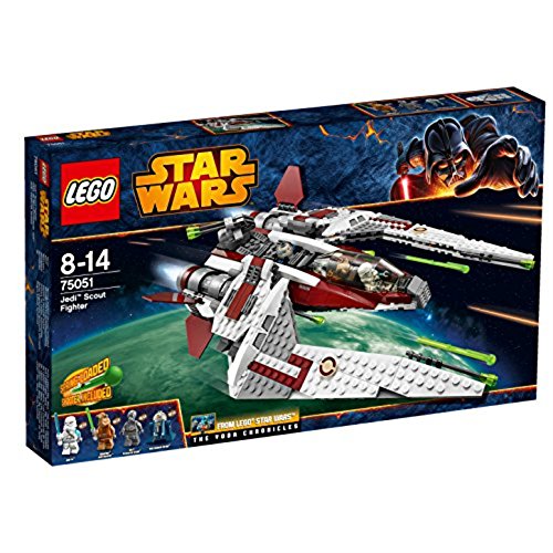 LEGO STAR WARS - Jedi Scout Fighter, Juego de construcción (75051)