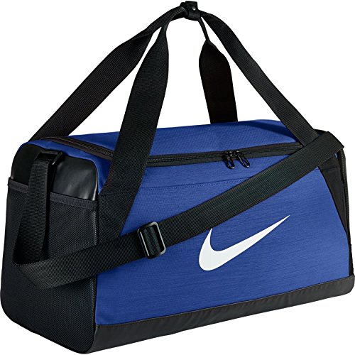 NIKE Brsla Duff Bolsa, Unisex Adulto, Blanco, S