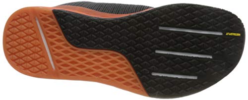 Reebok Nano 9, Zapatillas de Gimnasia para Hombre, Negro (Black/Cold Grey 6/Fiery Orange Black/Cold Grey 6/Fiery Orange), 44.5 EU