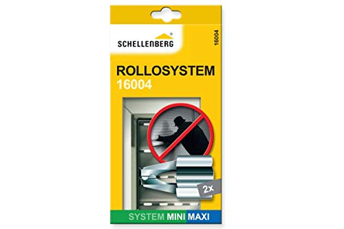 Schellenberg 16004 Seguro de fijación para persianas, seguridad para ventanas