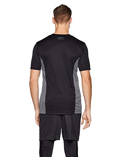 Under Armour Challenger II Training Top Camiseta, Hombre, Negro (Black/Graphite/Graphite 001), S