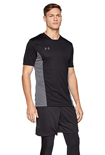 Under Armour Challenger II Training Top Camiseta, Hombre, Negro (Black/Graphite/Graphite 001), S