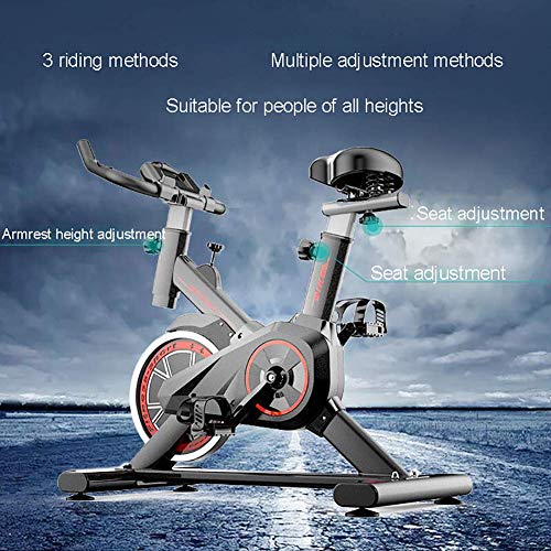 WYZXR Bicicleta estática para el hogar Bicicleta de Spinning para Ciclismo en Interiores, Equipo de Ejercicios para el hogar, Bicicleta estática Ajustable Ultra silenciosa, Ejercicio aeróbico