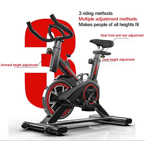 WYZXR Bicicleta estática para el hogar Bicicleta de Spinning para Ciclismo en Interiores, Equipo de Ejercicios para el hogar, Bicicleta estática Ajustable Ultra silenciosa, Ejercicio aeróbico